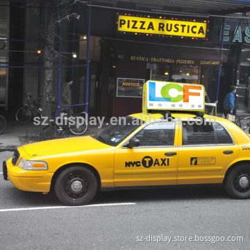 retail P6 P5 bus OR taxi top LED Display